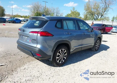 2024 Toyota Corolla Cross Hybrid S from USA, damaged, VIN 7MUFBABG4RV050758